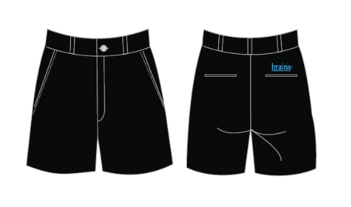 Bermuda vestir negra Brains - Chico // 3º, 4º ESO Y BACHILLERATO