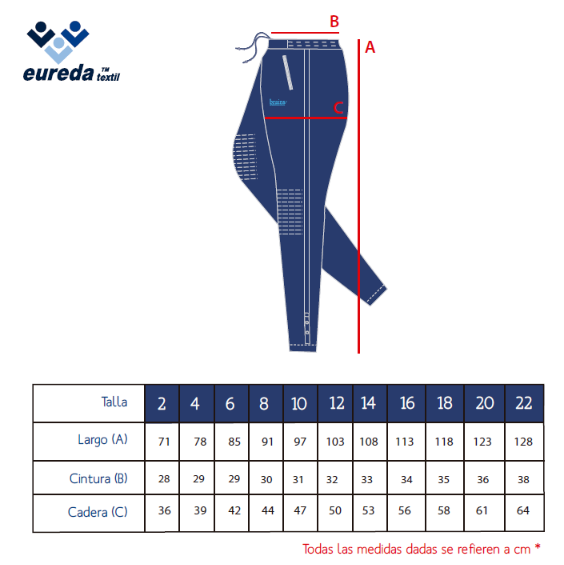 Pantalón marino Brains corchetes // PRIMARIA A BACHILLERATO